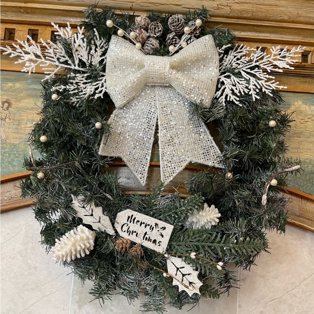 Unique Handmade wreath made in Montana